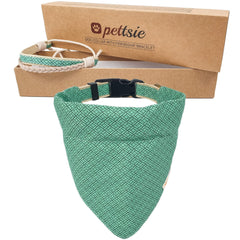 Pettsie pañuelo de cuello para perro, ajustable y cómodo.