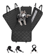 pettycare funda-asiento-perro-coche-detras protege contra pelos y suciedad.