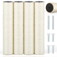 PETUOL poste sisal M8 de 15.7 pulgadas para juego diario de gatos