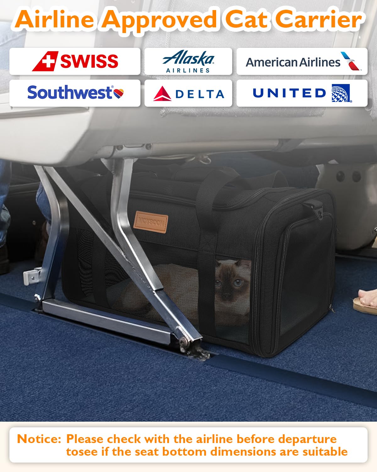 Petux portador de mascotas base honeycomb para estabilidad durante viajes