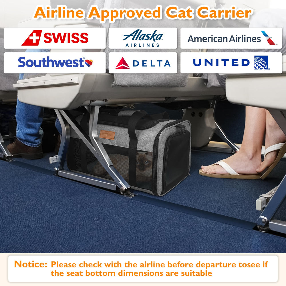 PETUX apertura superior, coloca a tu mascota sin abrir todo el transportín.