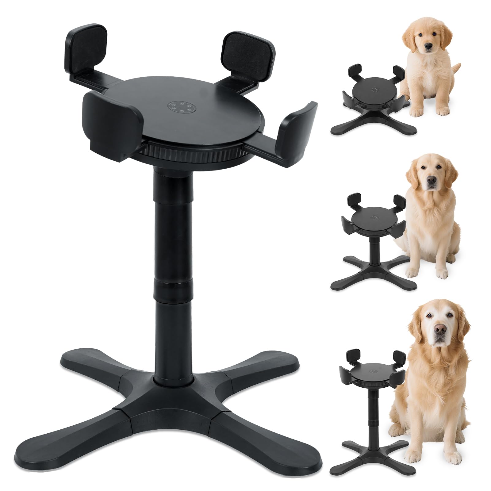 PETVENTURE soporte para tazones en altura, adecuado para perros pequeños a grandes