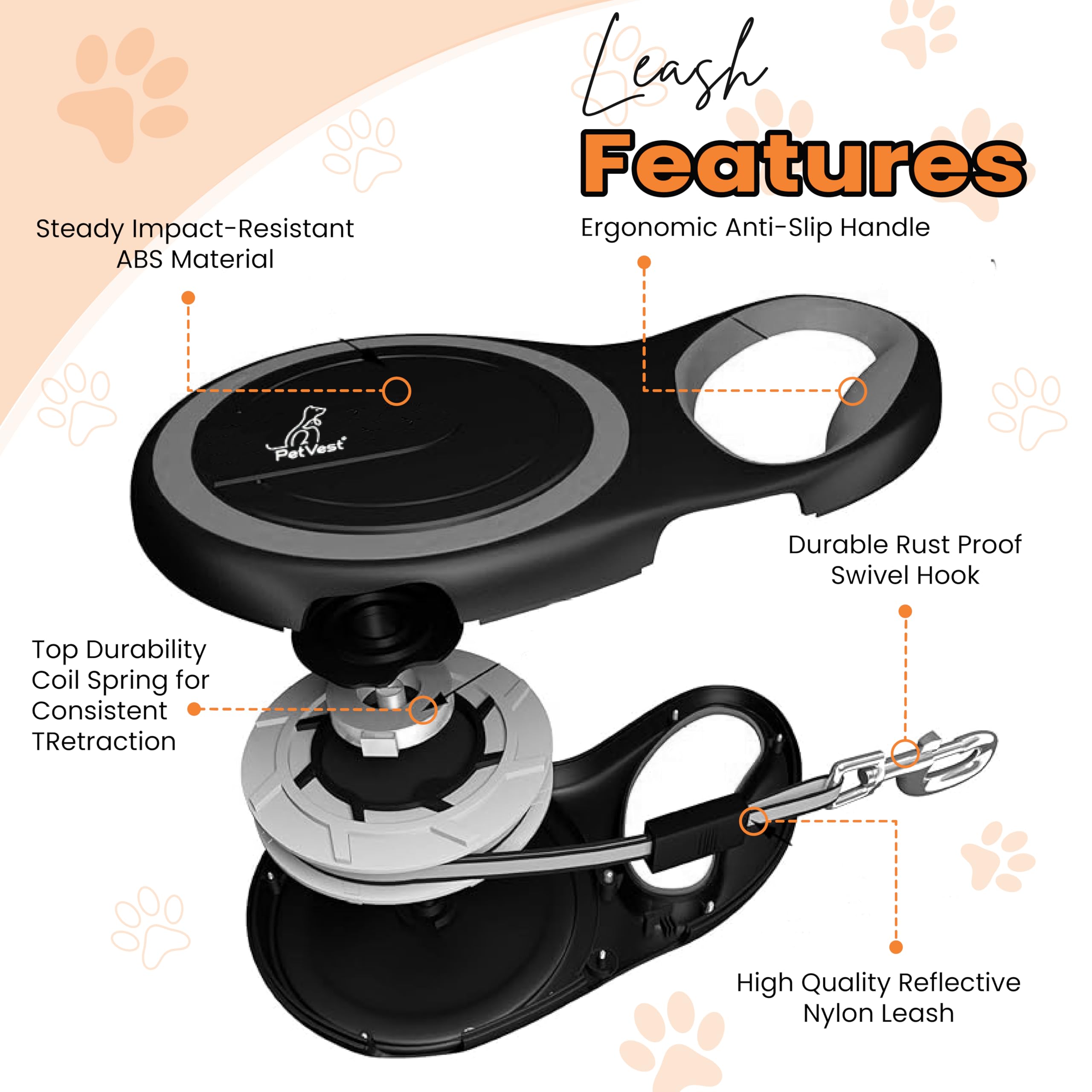 PetVest capacidad para perros de hasta 110 libras