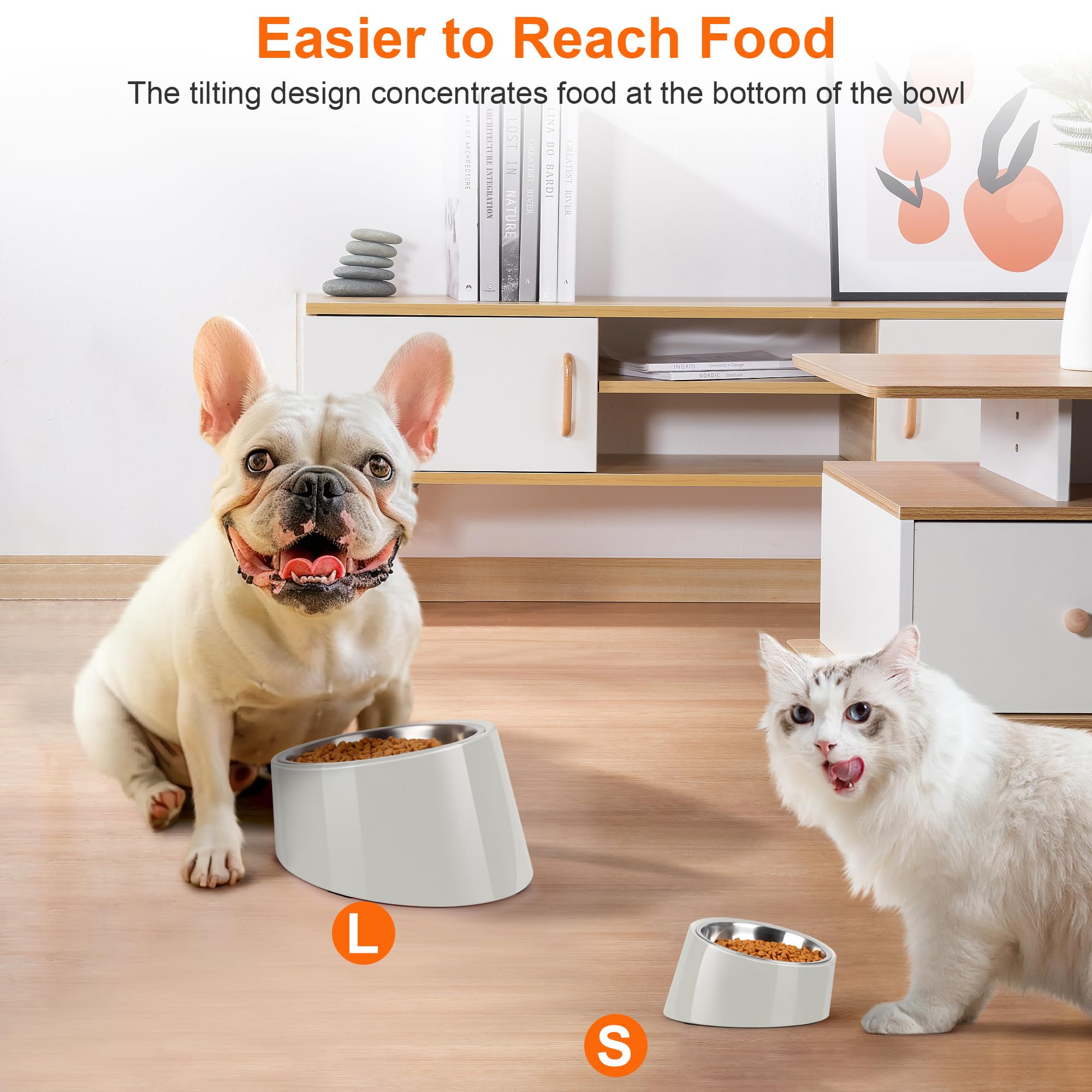 Petvillage capacidad 300 ml ideal para perros y gatos grandes.