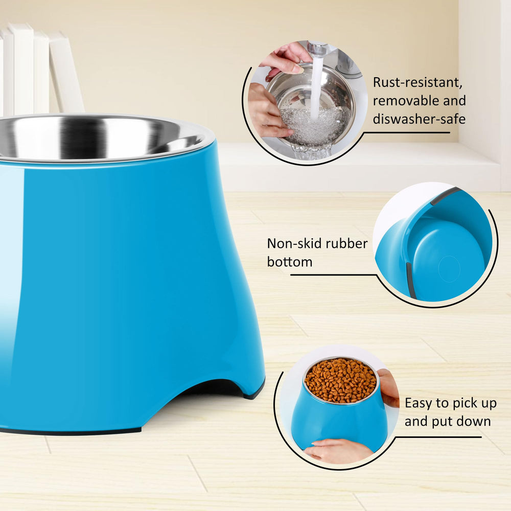 Petvillage capacidad de 2 tazas, ideal para perros y gatos pequeños