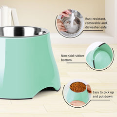 Petvillage comedero con capacidad 540 ml para mascotas medianas.