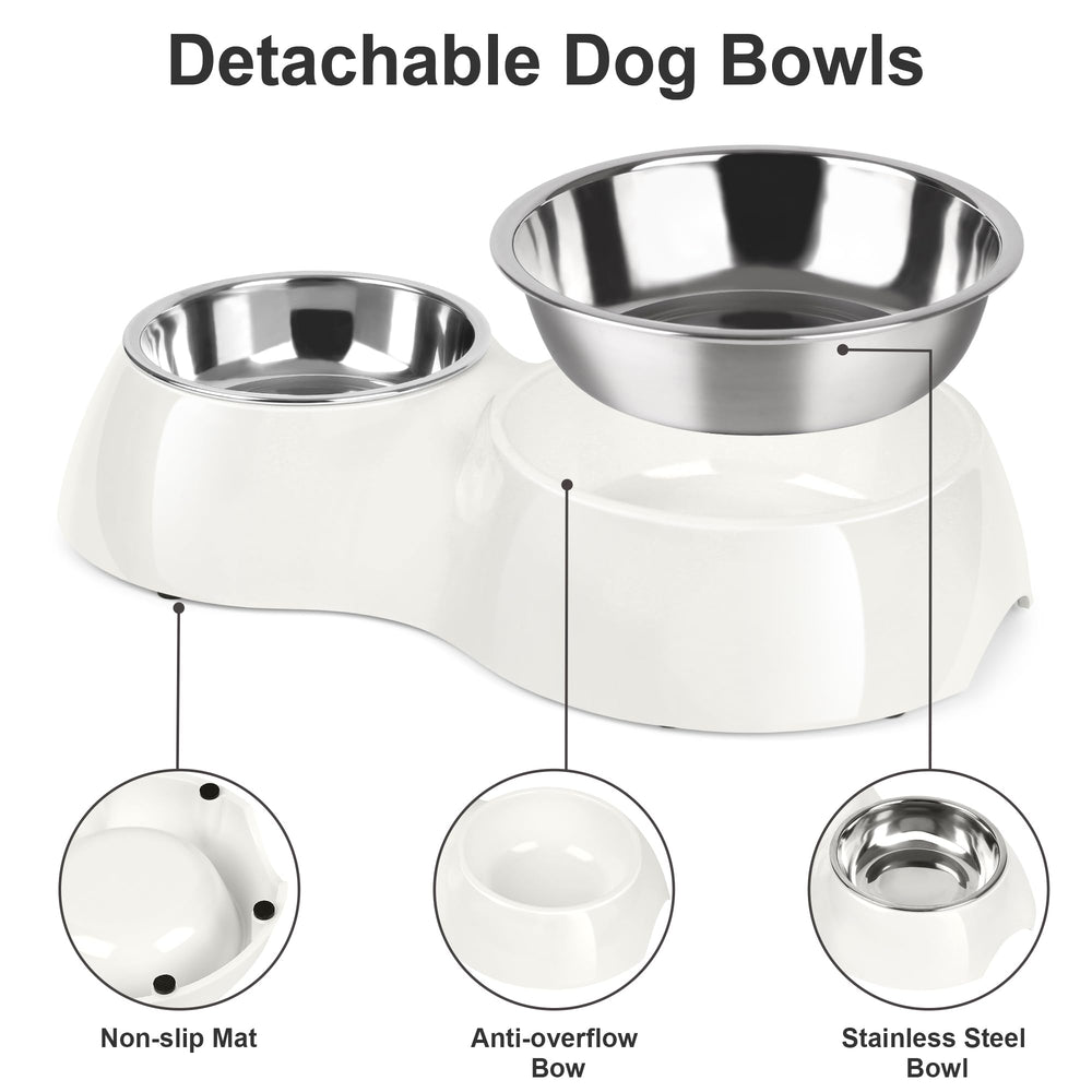 PetVillage soporte elevado mejora la altura de alimentación para cuello cómodo.