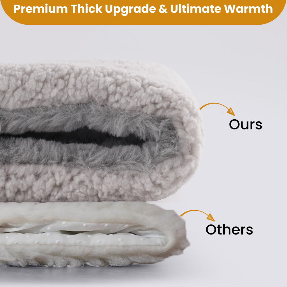 Petvolve cama auto-caliente, lavable a máquina y duradera para cuidado sencillo