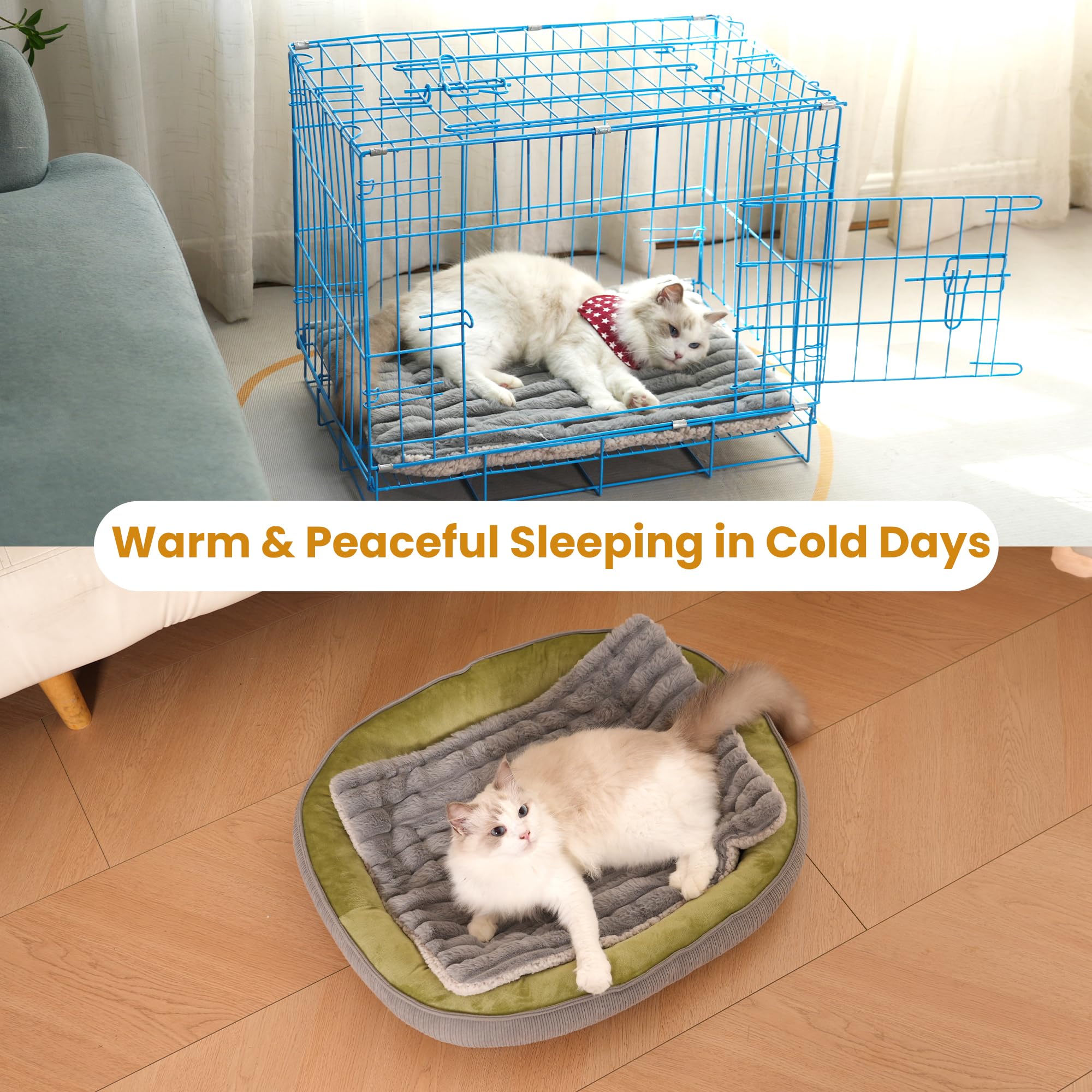 Petvolve cama auto-caliente, uso interior o exterior para comodidad en cualquier lugar