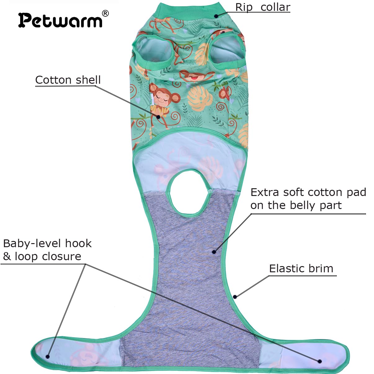 Alternativa al collar para perros en recuperación con PetWarm