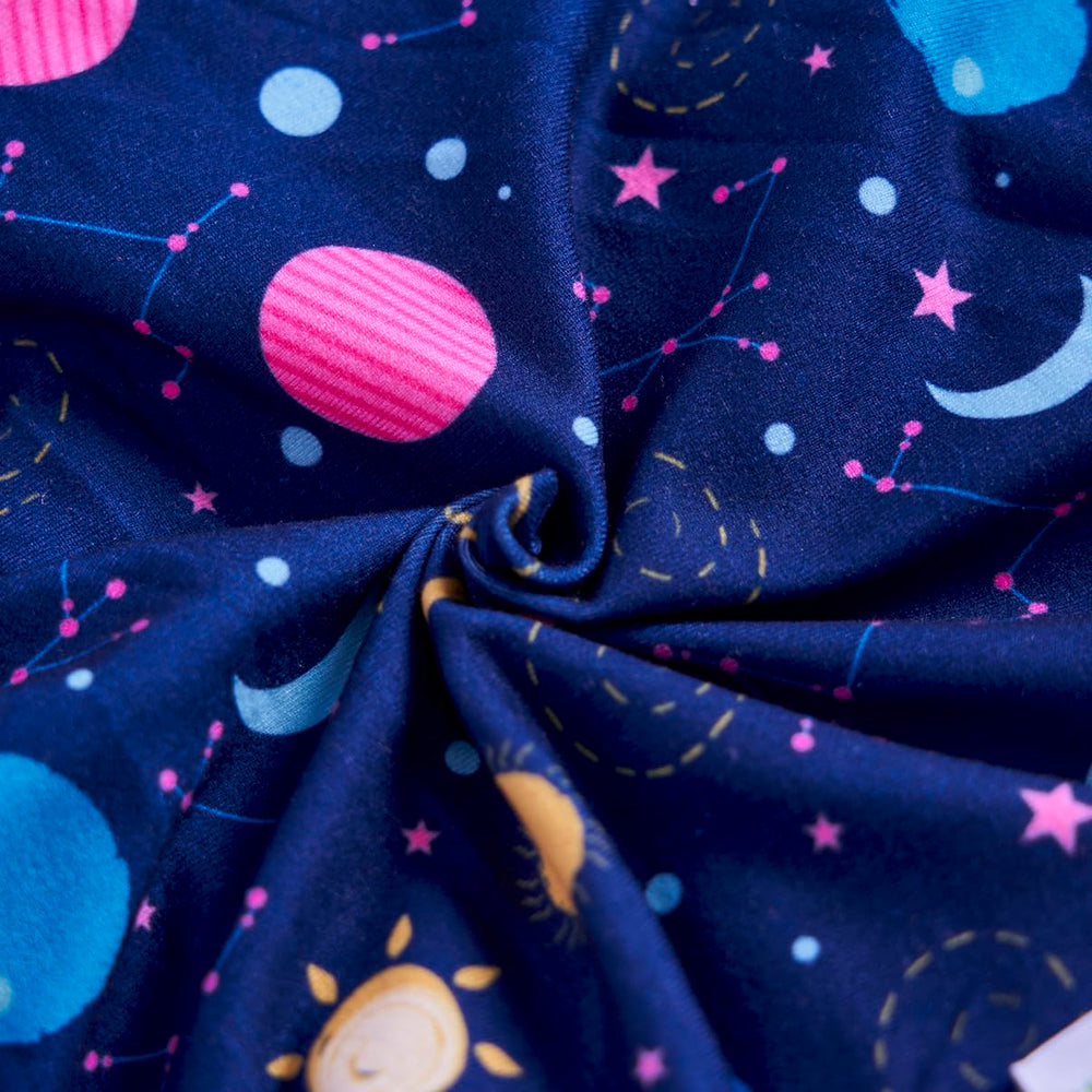 PetWarm diseño galaxia rosa para mantener estilo durante la recuperación.