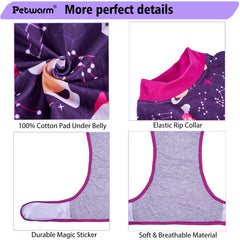 Ropa de recuperación PetWarm para uso diario de perro, cómodo y elegante