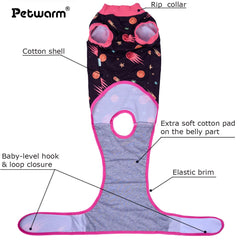 PetWarm tejido suave y transpirable para recuperación cómoda