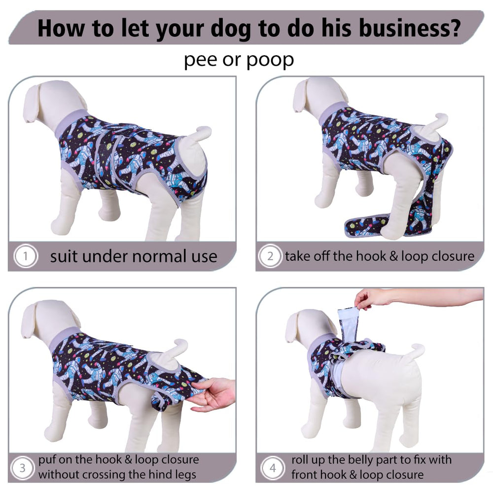 PetWarm traje interior con capucha, mantiene al perro abrigado.
