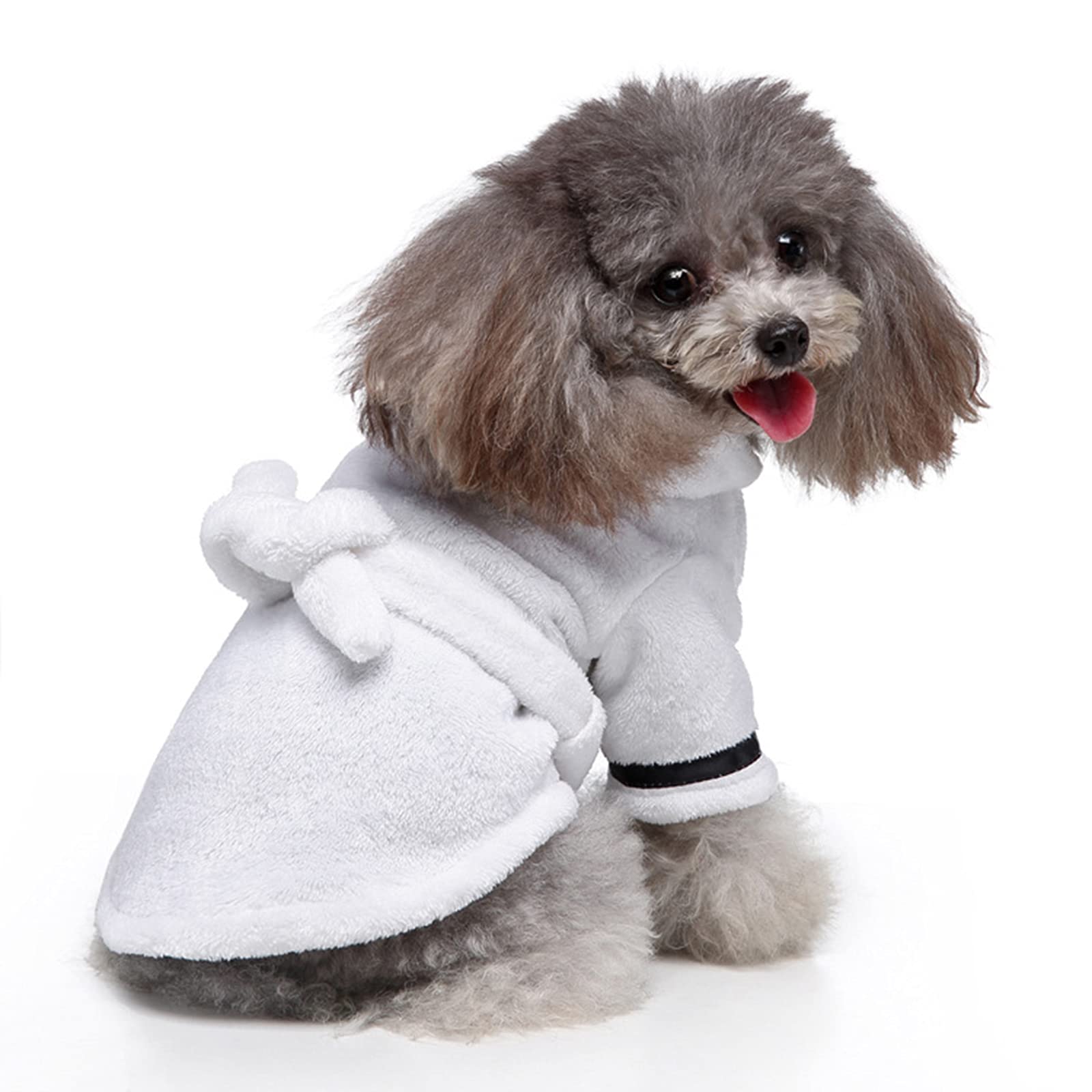 Petyoung bata de baño para mascotas, lavado fácil y cuidado sencillo.