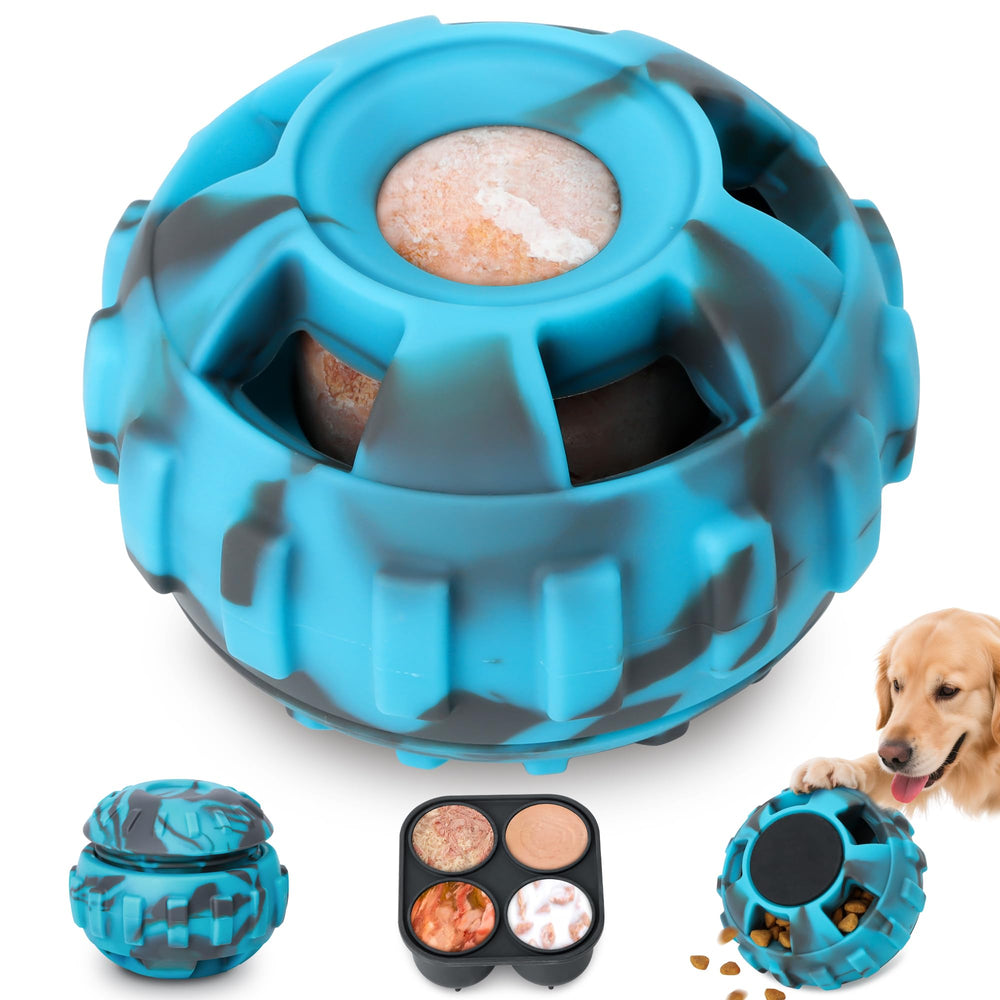 PetZee Juguete de enriquecimiento para perro grande, fomenta juego activo y estimulación mental.