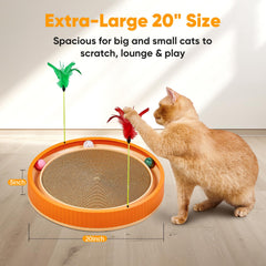 PetZen Garden pista de bolas coloreadas para perseguir y rodar