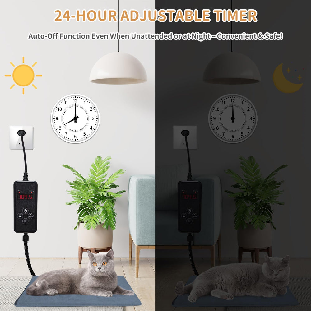 Alimentación de bajo voltaje PETZOOKA, calor suave para mascotas.