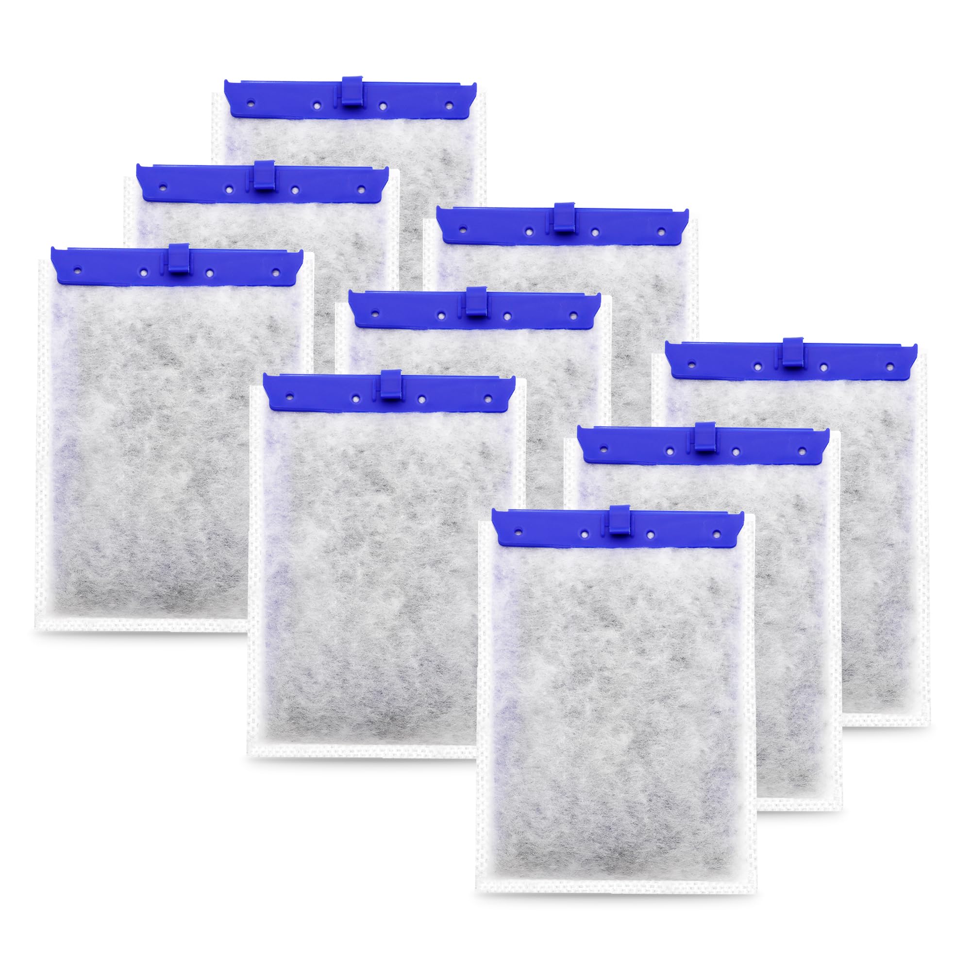 Cartuchos pewyoke nueve-pack para filtros Whisper, compatibilidad con PF20 PF30 PF40 PF60.