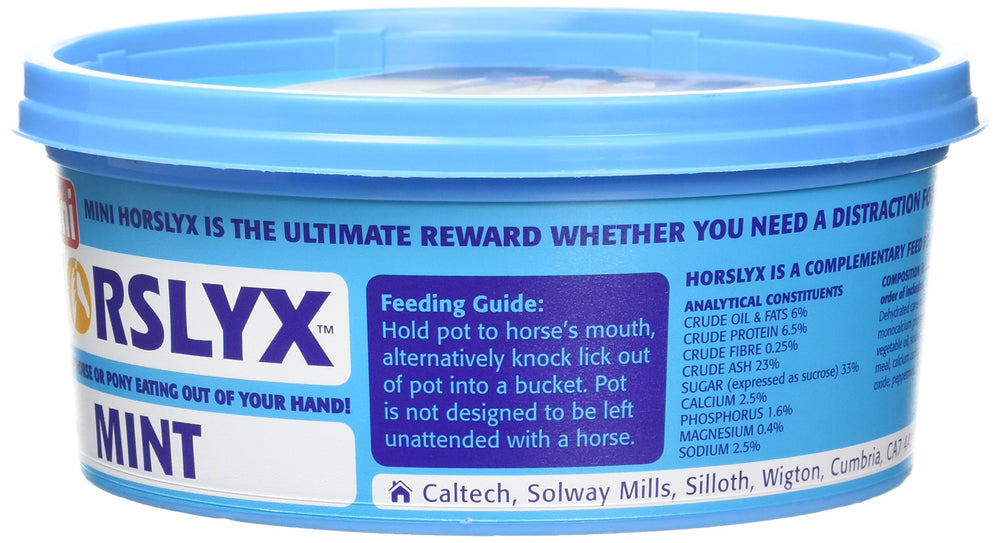 PFIFF Horslyx Minis, bloque listo para recompensar durante el entrenamiento.