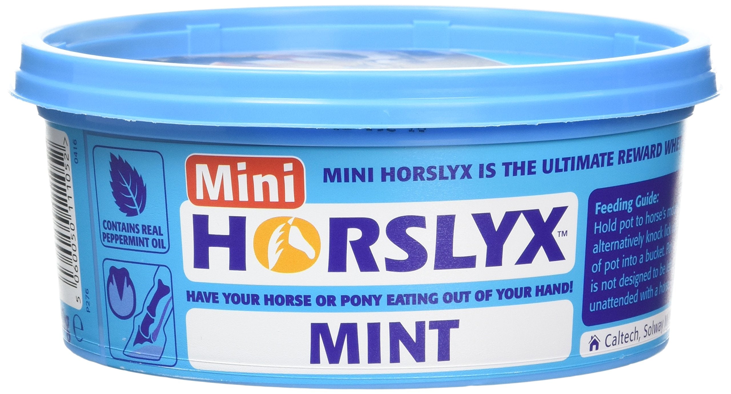 PFI FF Horslyx Minis en empaque frontal para premiar al caballo durante el entrenamiento.