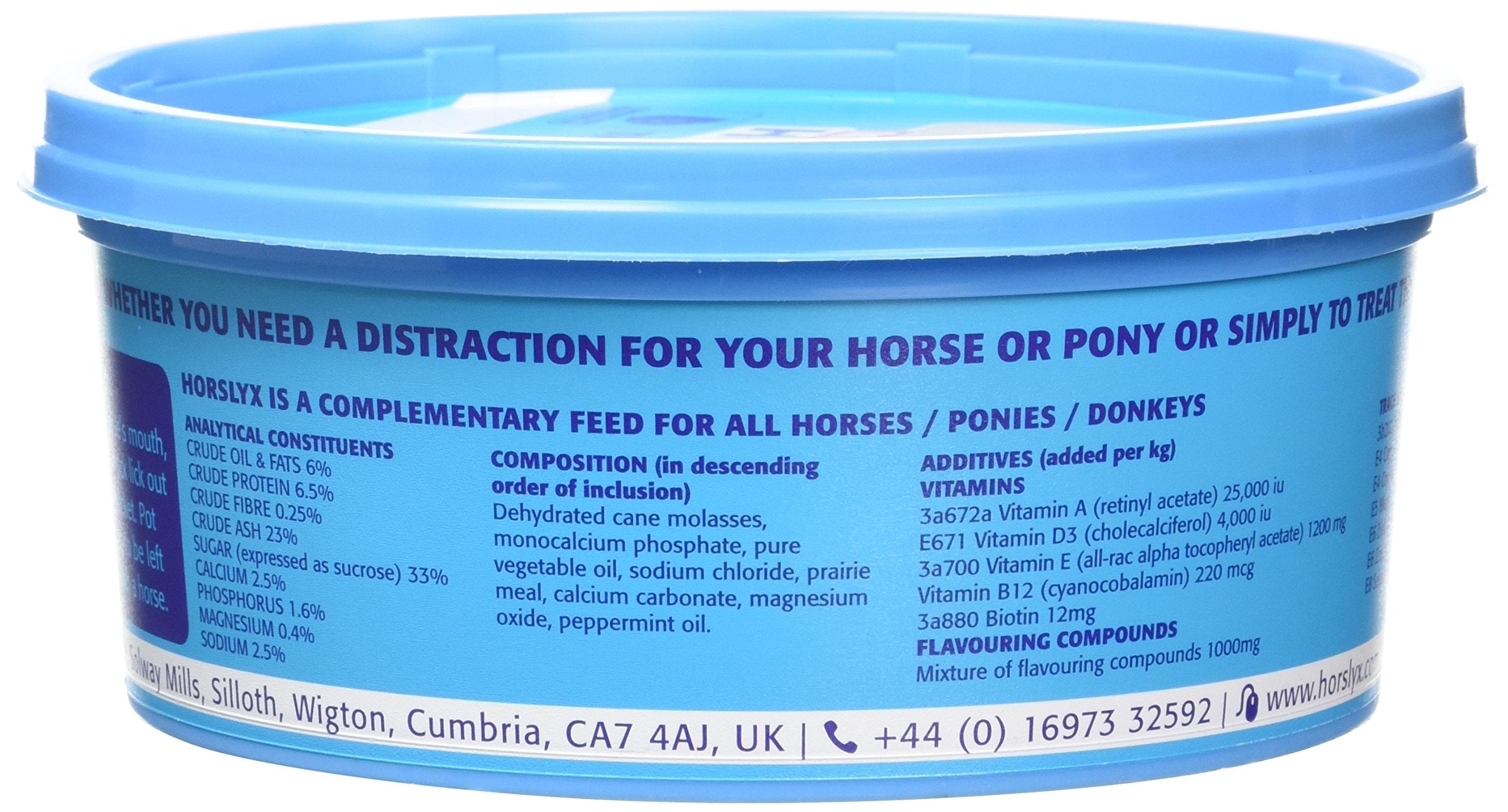 PFIFF Horslyx Minis, textura suave de bloque para lamer durante la sesión.