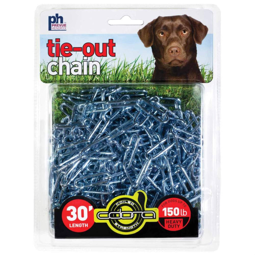 PH Prevue Hendryx 2126 cadena-sujecion-duradera de 30 pies para perros grandes