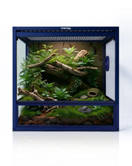 Phailozoo MagicCube terrario con puerta frontal de vidrio templado para acceso seguro