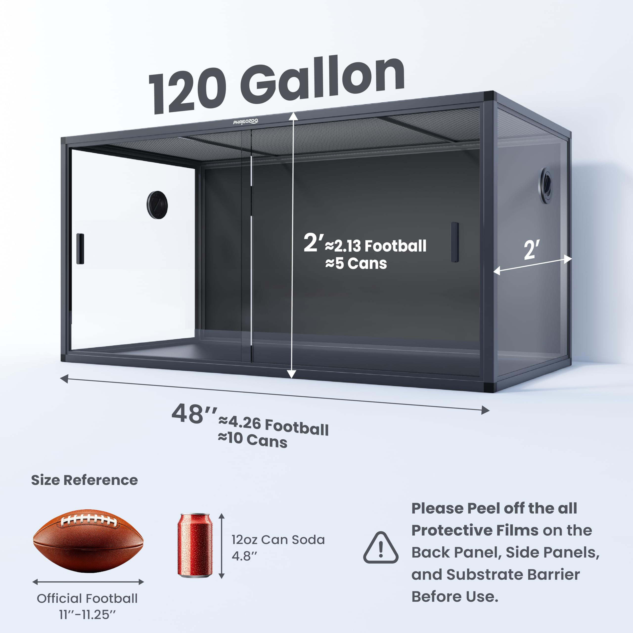 Phailozoo techo con ventilación mejora circulación de aire