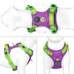 PHOEPET asa de entrenamiento trasera acolchada para control suave