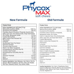 Phycox MAX masticables textura suave para administración agradable