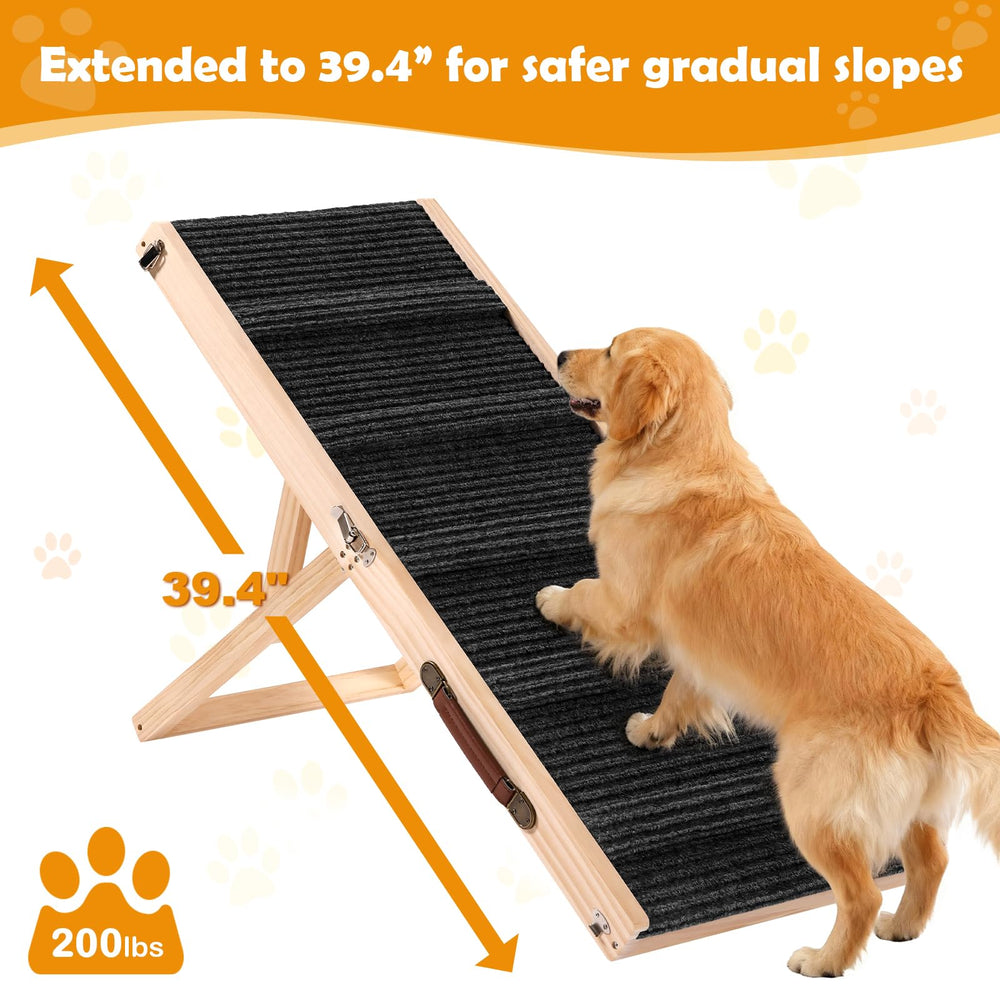 PiChongspace rampla ajustable a 5 niveles para adaptarse a muebles altos.