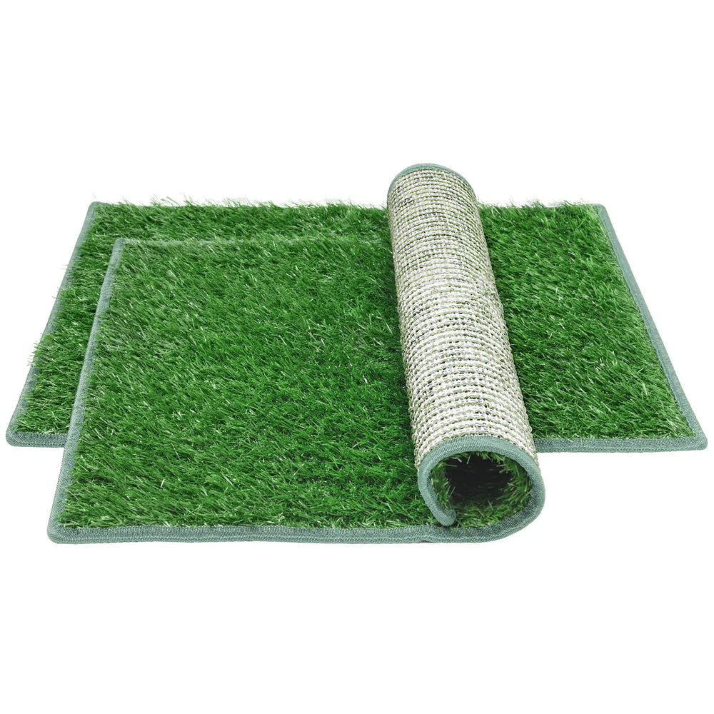Pick For Life: alfombra cesped artificial para perros, ideal para entrenamiento en casa y fácil de limpiar.