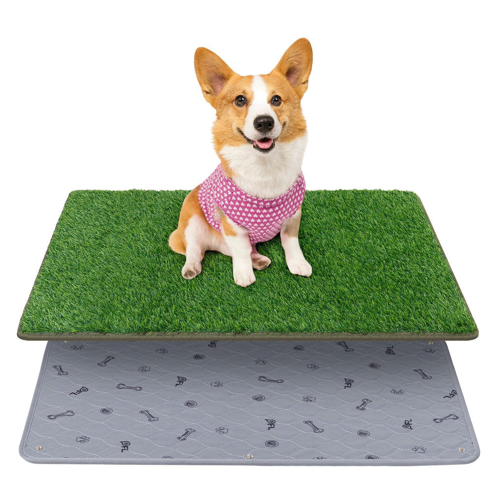 PICK FOR LIFE alfombra césped con drenaje rápido, ideal para entrenamiento de perros en casa