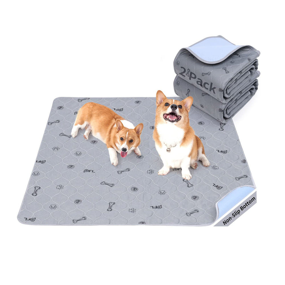 PICK FOR LIFE almohadilla lavable para perros con impresión de hueso, ideal para entrenamiento.