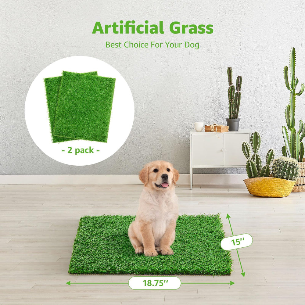 PICK FOR LIFE cesped artificial denso y realista para perros.