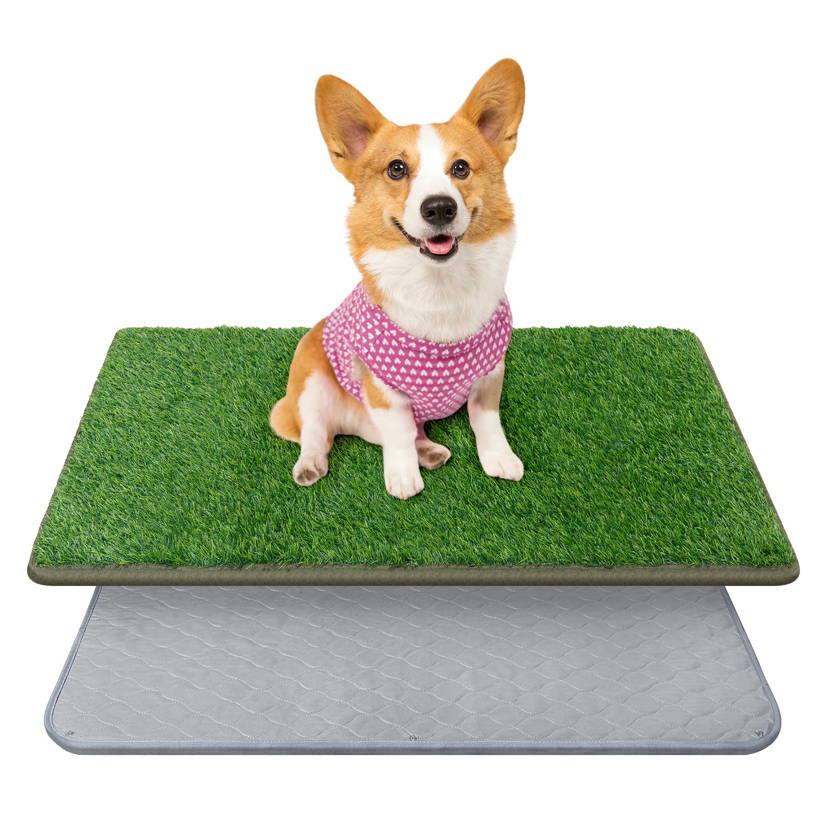 PICK FOR LIFE cesped artificial para perros, uso interior y exterior, limpieza sencilla.