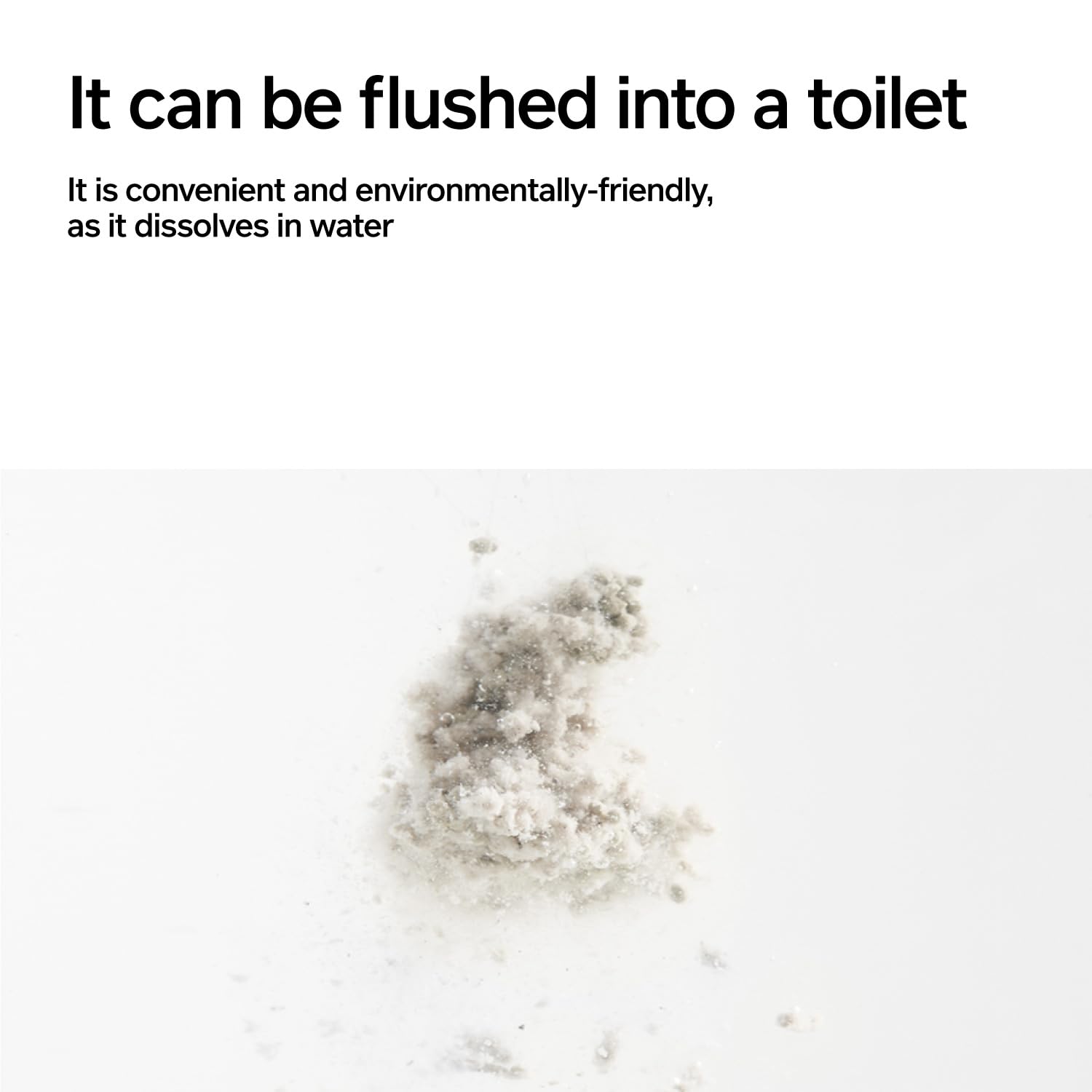 Pidan Arena Gatos Tofu ecológica y reciclada cuida el medio ambiente.