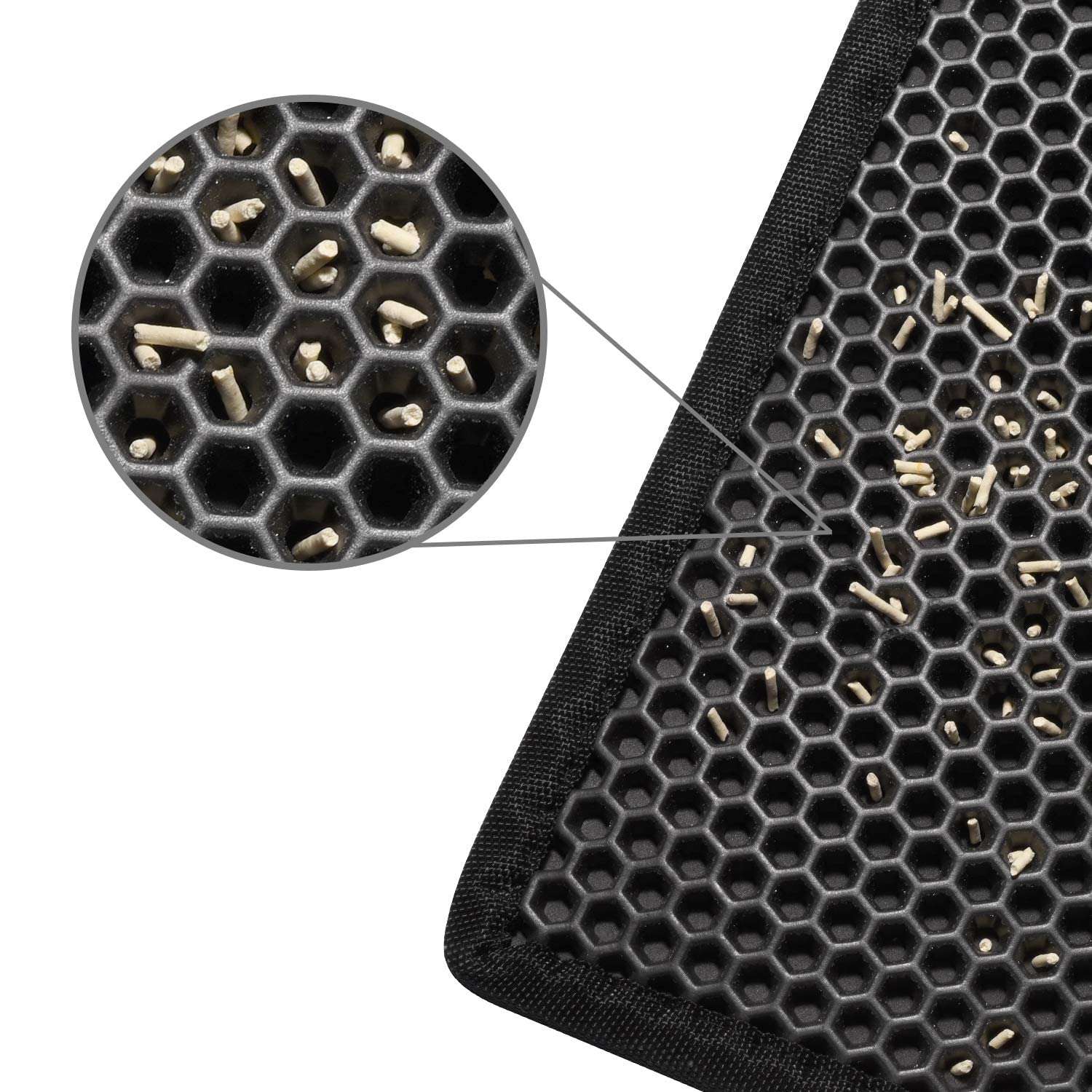 Alfombrilla Pieviev anti-derrame, ideal para contener orines accidentales.