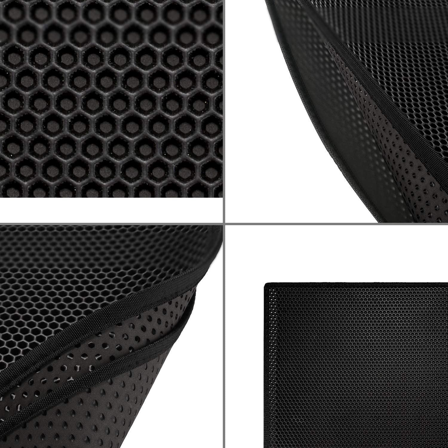 Alfombrilla Pieviev impermeable, protege el suelo ante posibles salpicaduras o goteos.