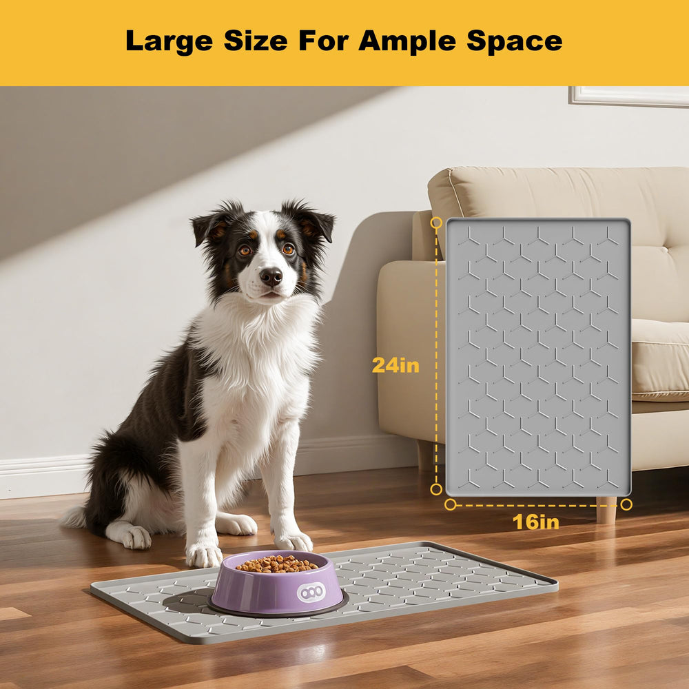 Compatibilidad con cuencos dobles para perros y gatos de distintos tamaños.