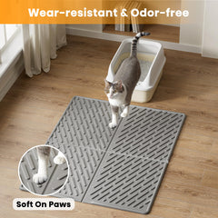 Material impermeable protege el suelo ante derrames