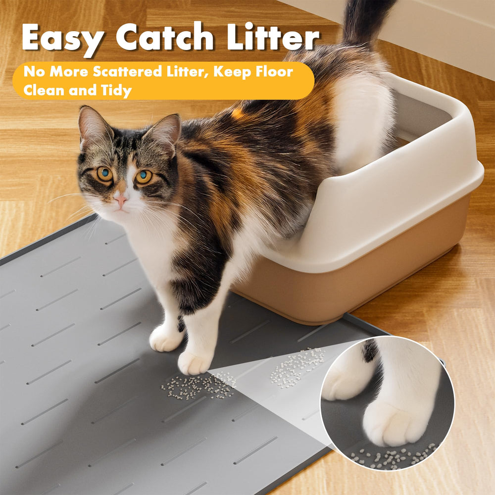 Pieviev: silicona suave para patas de gato, cómodo y seguro.