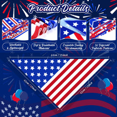 Bandana Piklodo con estampado de fuegos artificiales para celebraciones
