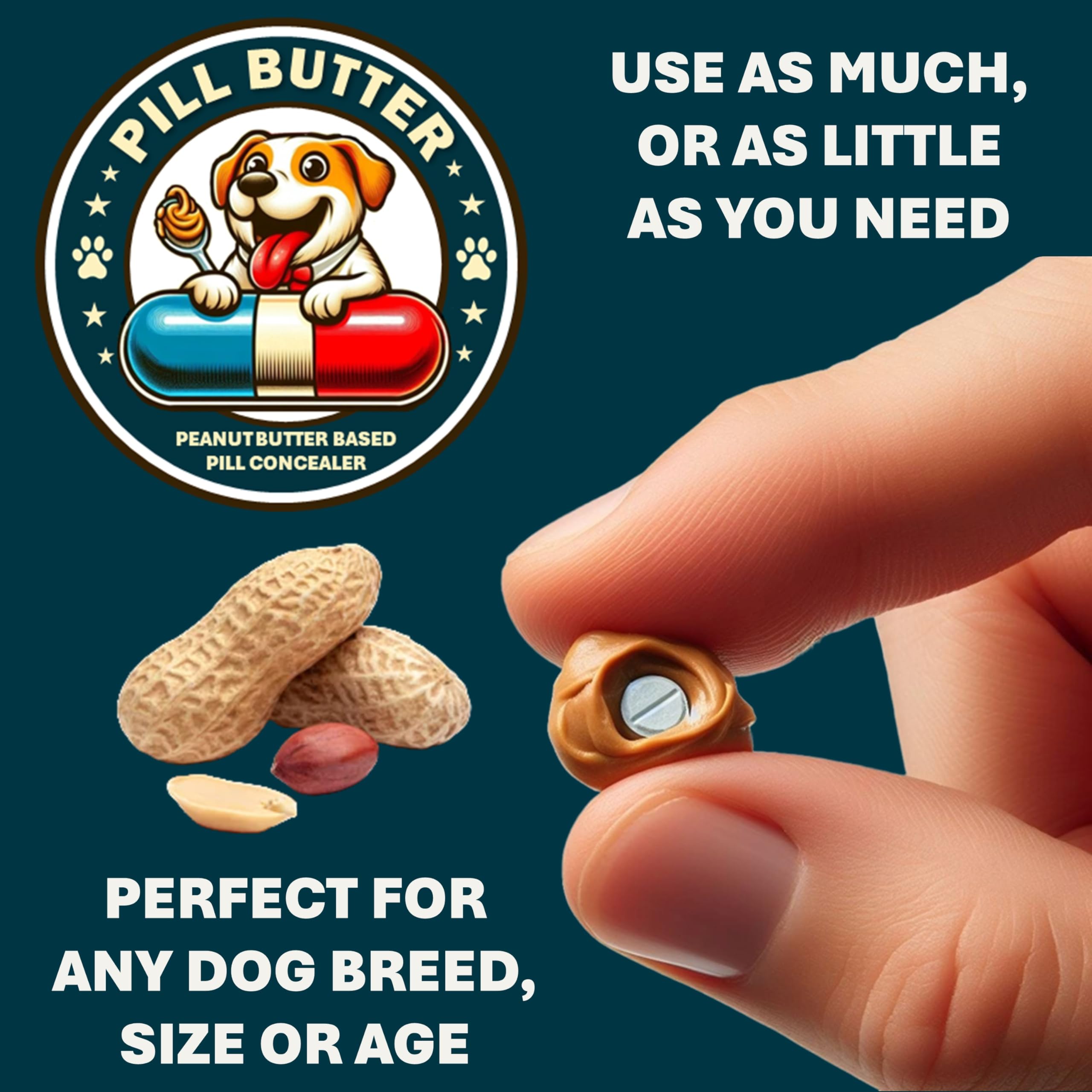 Pill Butter: sabor mantequilla de maní que mejora la experiencia.