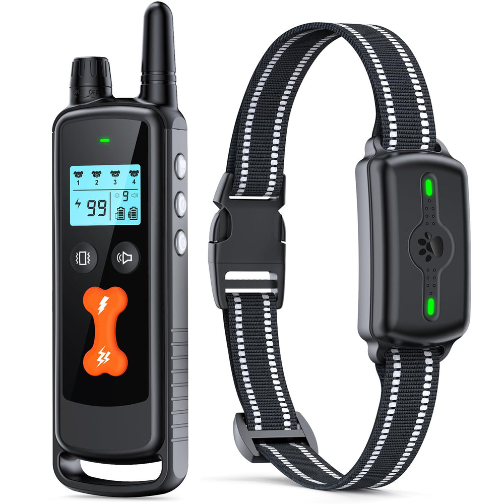 PINCOFIO collar de entrenamiento para perros con control remoto, mejora obediencia a distancia.
