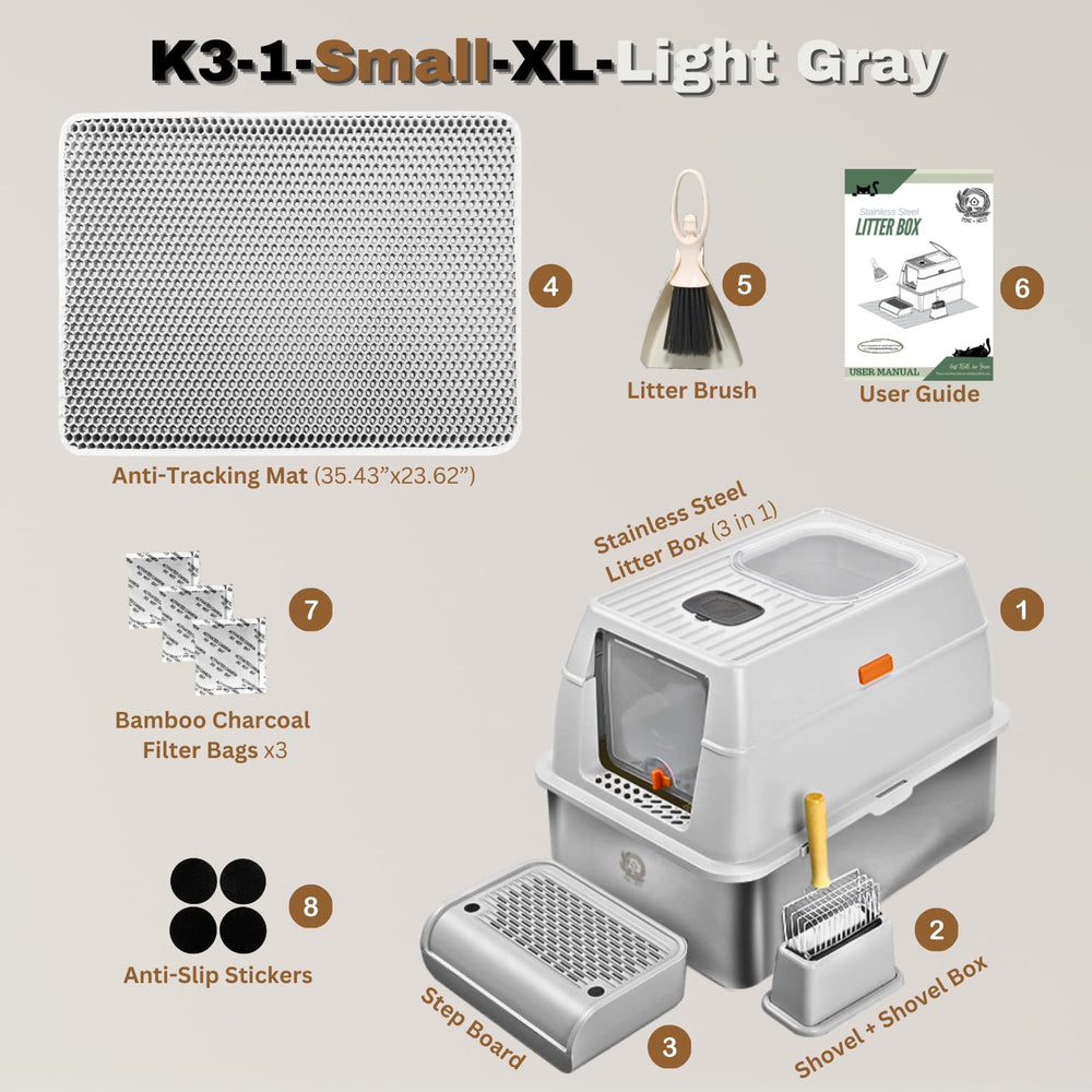 PINENEST XL: filtro de bambú y cepillo para limpieza y aroma suave