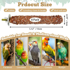 PINVNBY afila el pico y las uñas de aves pequeñas con superficie áspera.