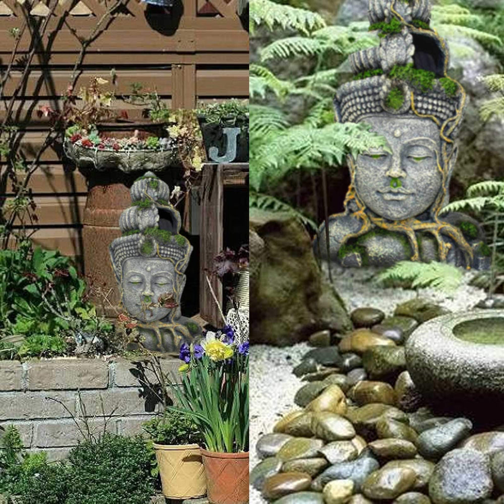 PINVNBY Buda-habitat-pecera-reptiles ofrece refugio y escondite para pequeños reptiles.