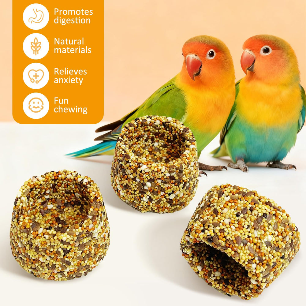 PINVNBY Apto para diversas especies: conure, perico, cockatiel y canarios.